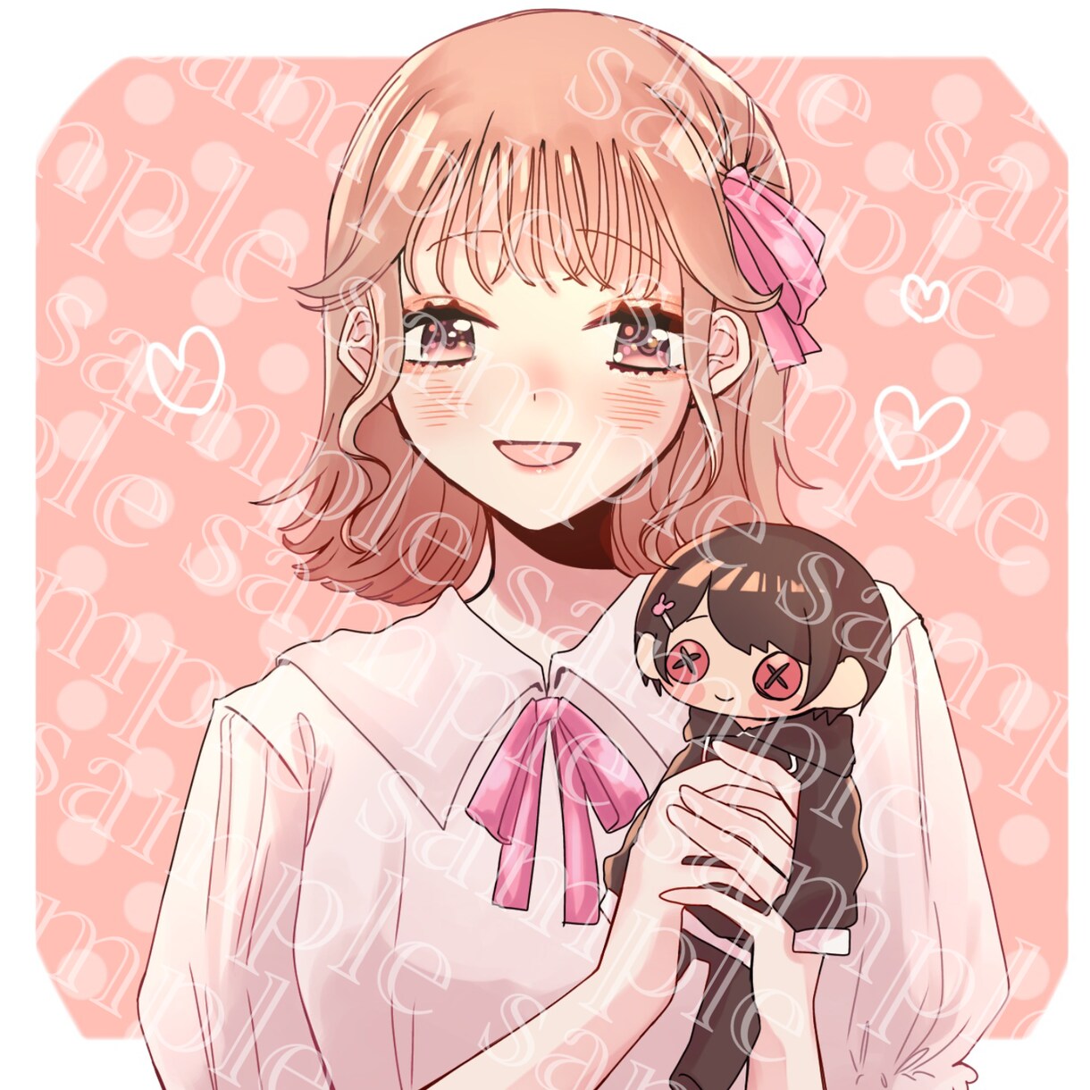 かわいいイラスト描きます SNSで使えるかわいいイラストをお届けします！ イメージ4