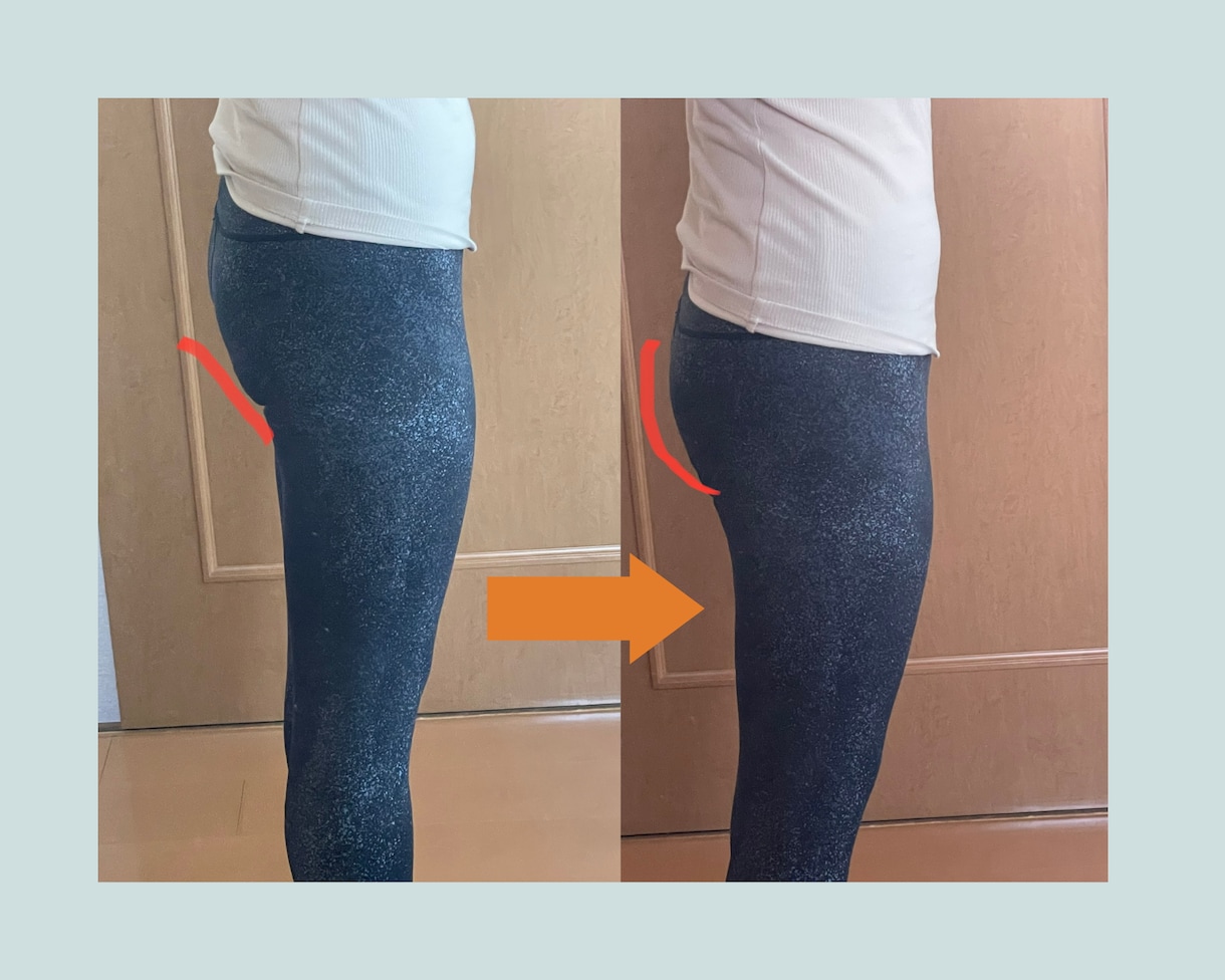 １対１で姿勢をチェックしながら正しい姿勢を教えます 正しい姿勢を学び体型を変える第一歩に！ イメージ3