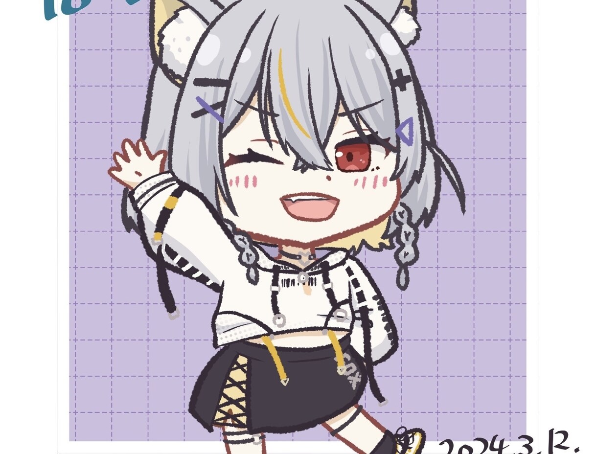 ショート動画に使いやすい！可愛いミニキャラ描きます 商用利用込み！丁寧な対応に自信あります！ イメージ9