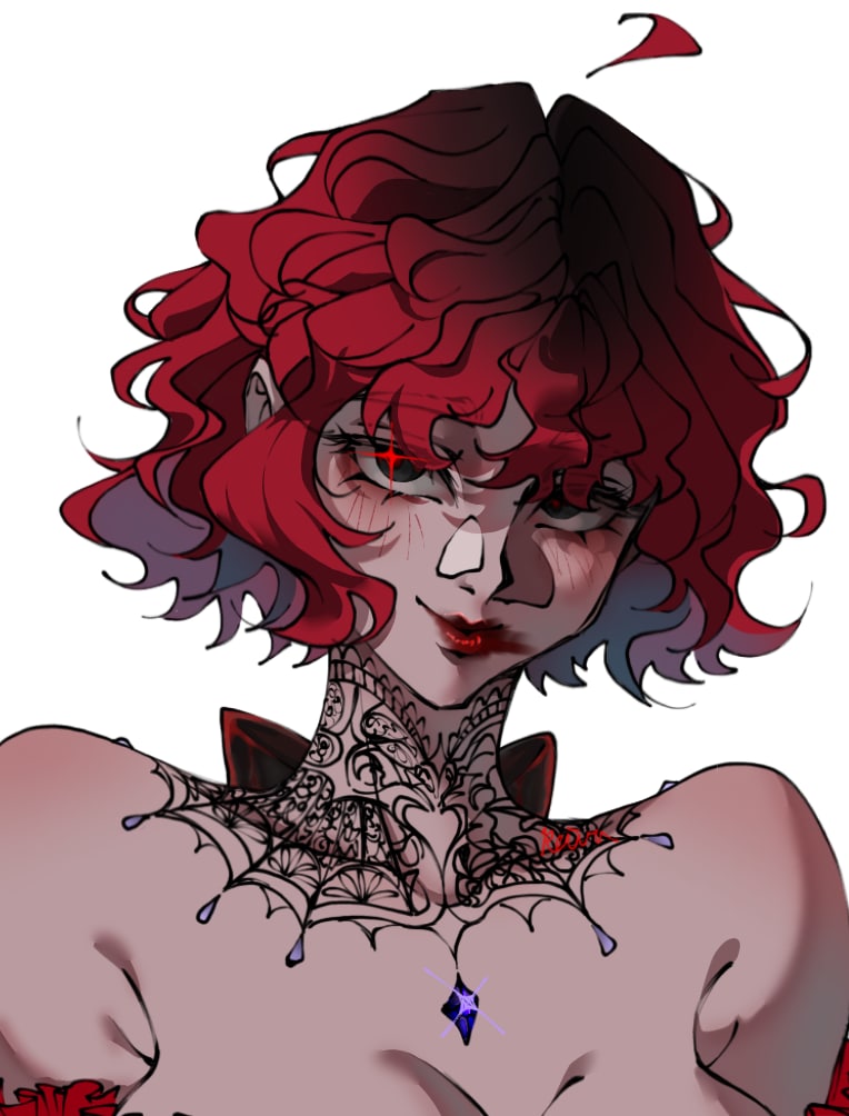 最短3日/厚塗りイラスト制作/アイコン制作します 色気づく瞳と耽美な色気。あなたの「好き」を深みのある厚塗り イメージ7