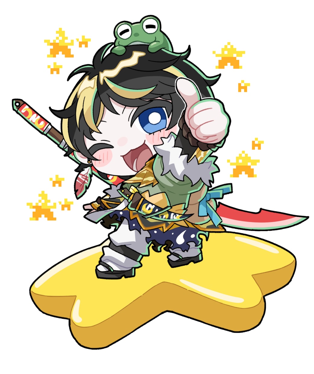 あなたのミニキャラ制作します 配信やグッズ等で使用できる！かわいいミニキャラ制作します！ イメージ7