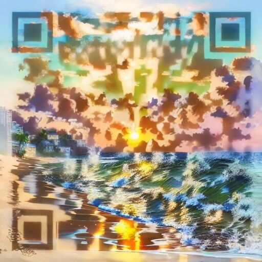 芸術的なオリジナルQRコードを作成します 世界でただ一つ、唯一無二のオリジナルQRコードを作成します イメージ6