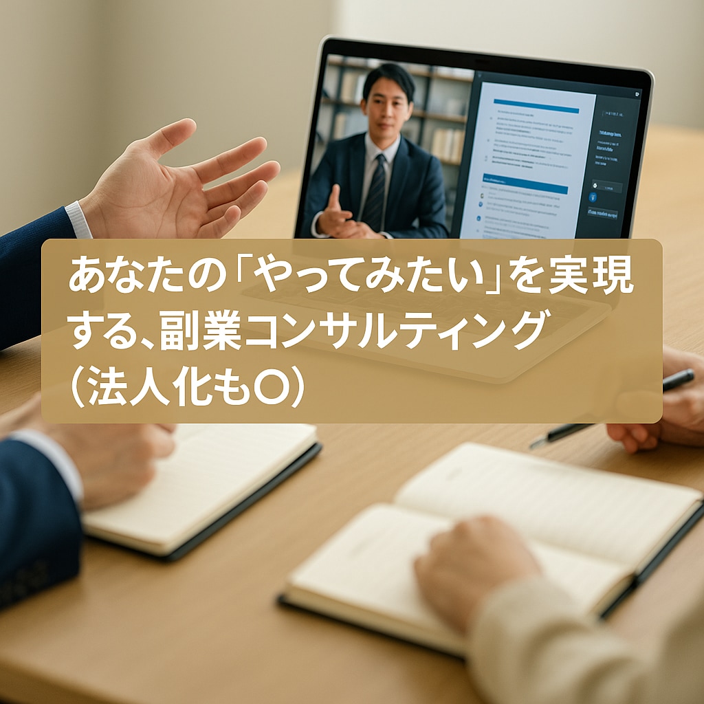 副業・法人化の実現を伴走サポートします メディア紹介:あなたの「副業やってみたい」を本気で応援！ イメージ3