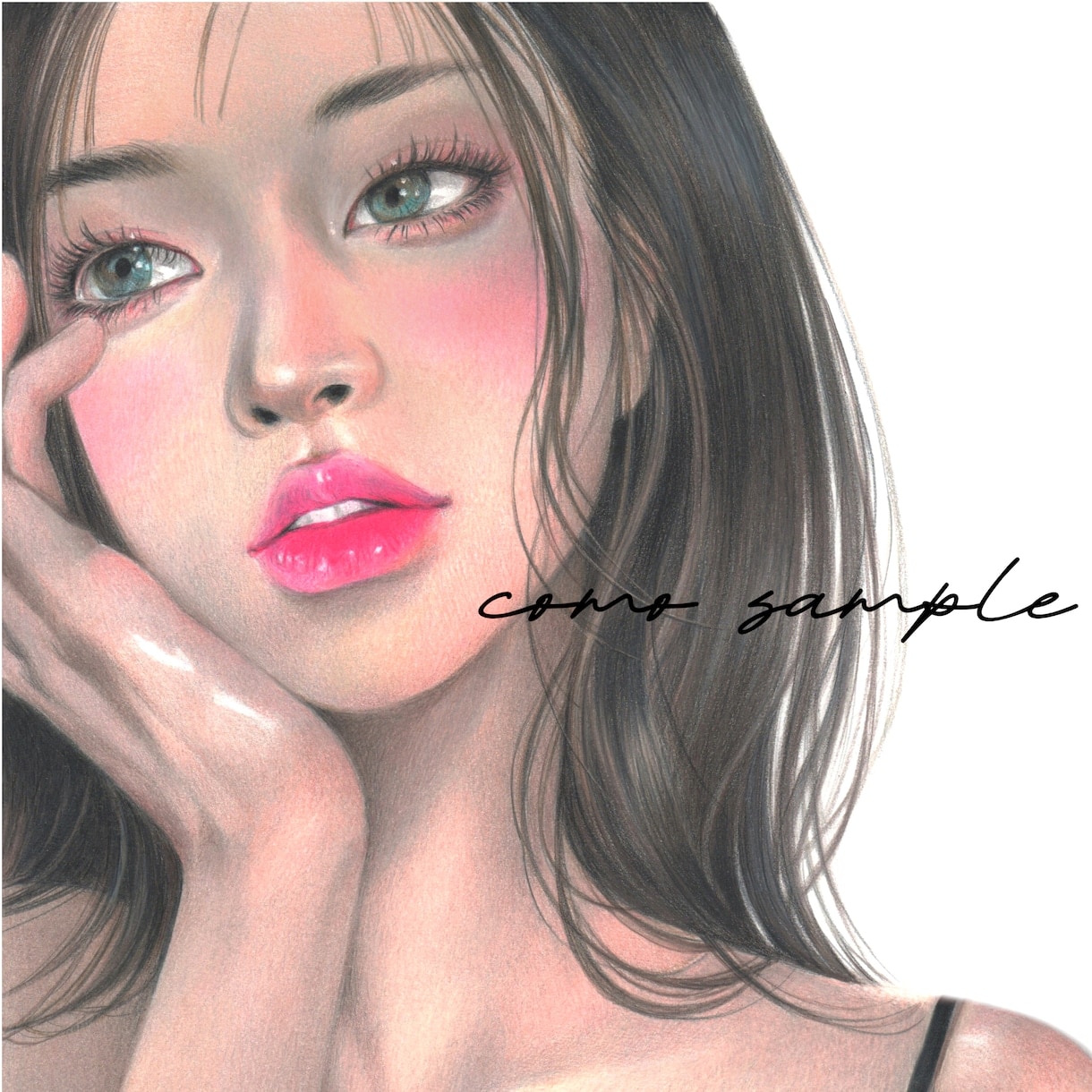 ハイクオリティな似顔絵画を、色鉛筆で手描きします 精密描写＊ウェルカムボード＊記念プレゼント＊インテリアアート イメージ6