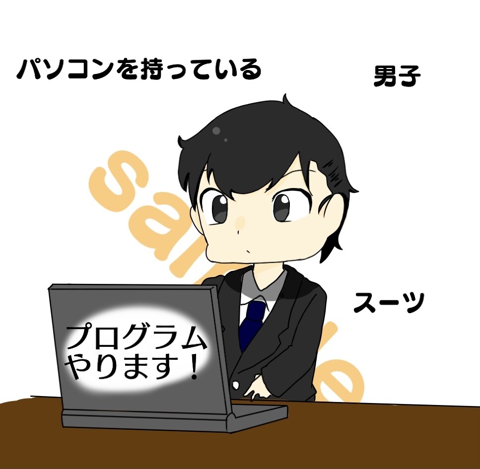 アイコンイラスト作成します できるだけ要望に合ったちびキャラをかきます！ イメージ3