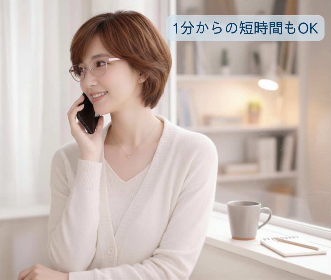 誰にも言えないお悩みや気持ちをそっとお聴きします #秘密厳守#不倫#浮気#孤独#介護#適応障害#パニック障害 イメージ5
