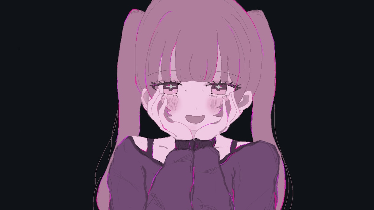 オリジナル曲、歌ってみた、一枚絵などを描きます お客様のご要望に合わせて様々なイラストを描きます☺︎ イメージ3