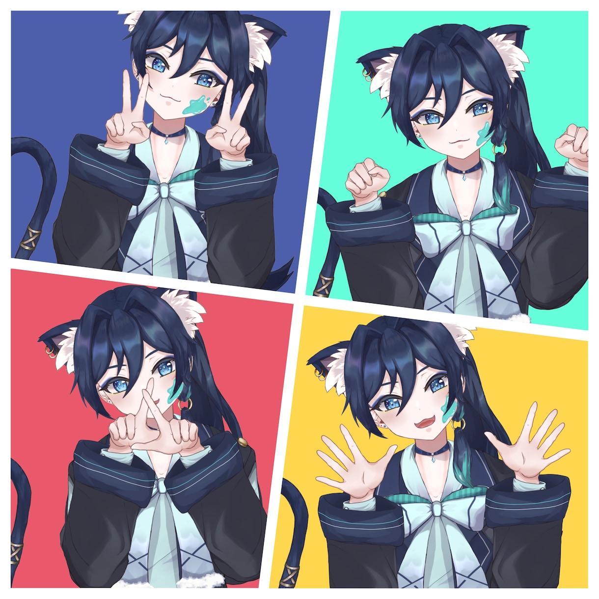 即使えるVTuber用Live2Dモデル制作します ケモ耳得意です！細部までカワイイにこだわりたい方へ イメージ6