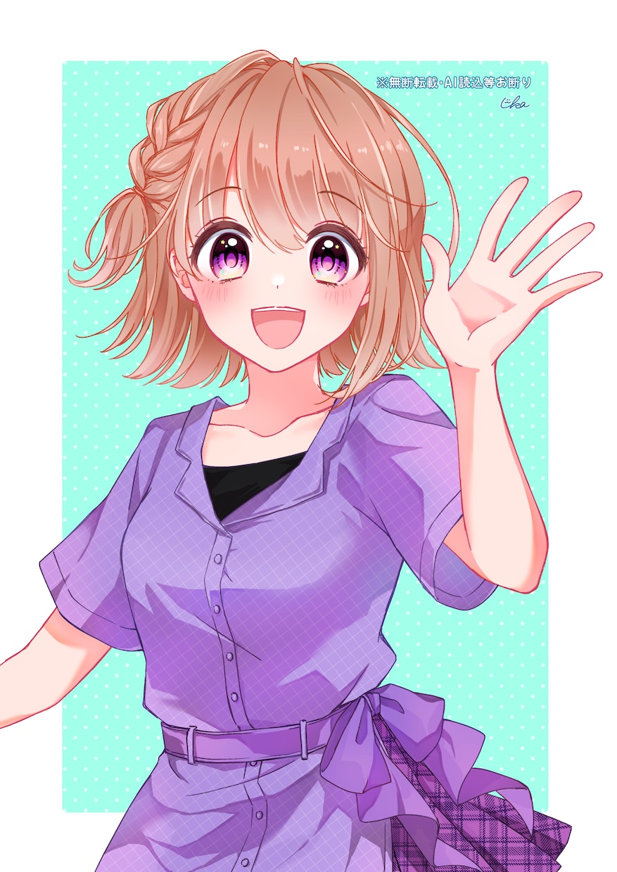 ご希望のオリジナルキャラクターイラストを描きます 可愛い系の女の子や男の子のイラストお任せください！ イメージ6