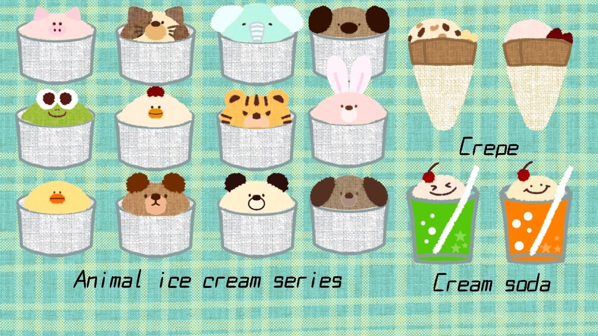ゆるふわな飲み物/食べ物のイラストを描きます ふんわりあたたかいイラストを描きます！ イメージ6