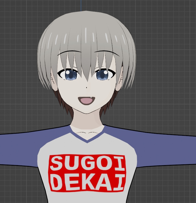 3Dアニメのキャラクターを作るます ブレンダーで3Dキャラクター作成 イメージ5
