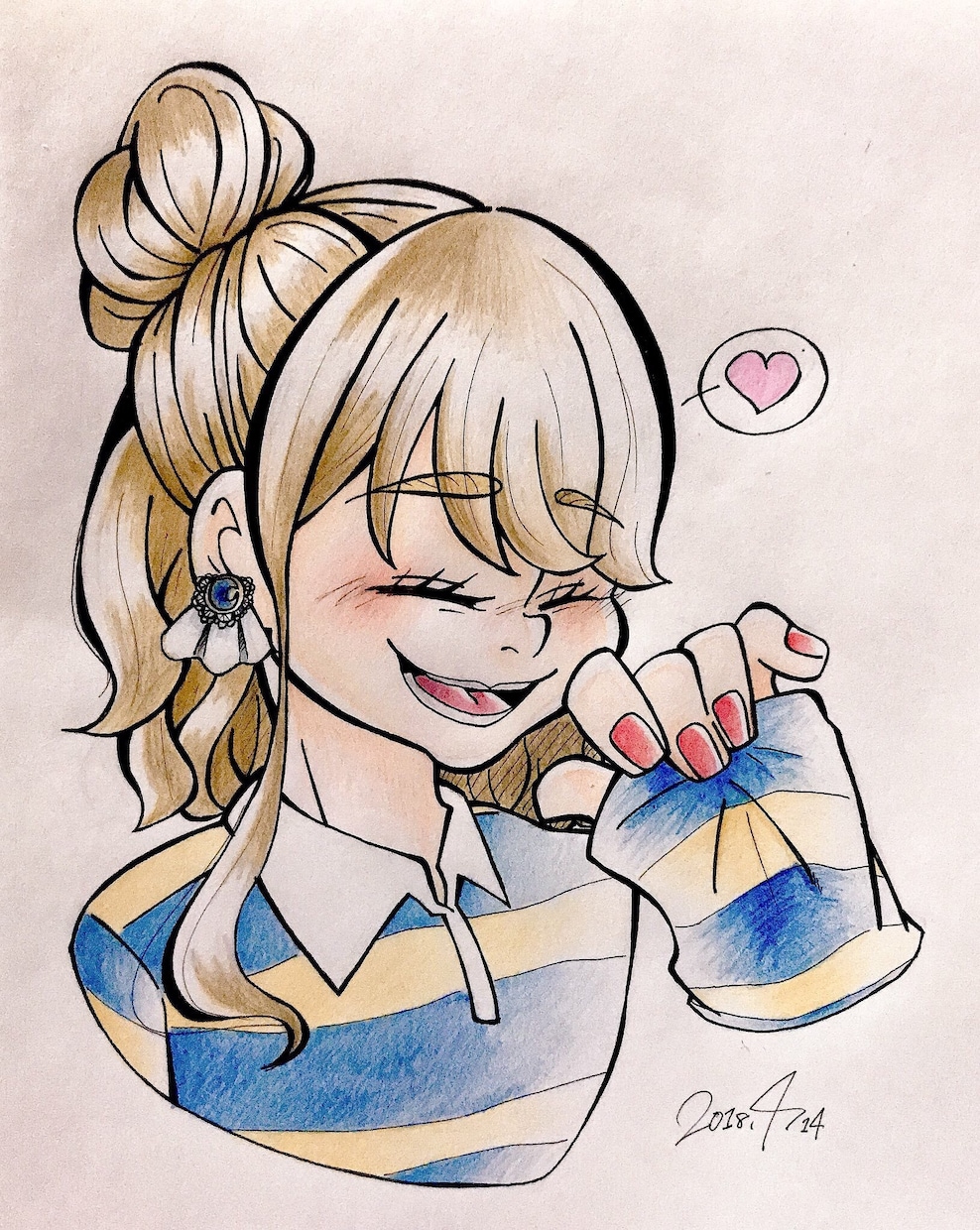 様々な用途のイラストオーダー受付ます 似顔絵やオリジナルキャラなど！手描きも受け付けてます！ イメージ9