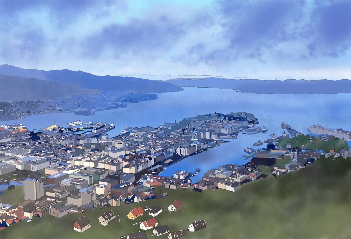建築や農業（自然や生き物）のイラスト制作ができます あなたが残したい風景や建物の一枚絵を描きます！ イメージ1
