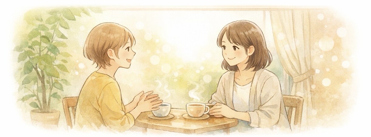弱音を吐いていい時間｜アドバイスしない傾聴行います 頑張りすぎた心を、少し休ませる時間として、ご利用ください。 イメージ1