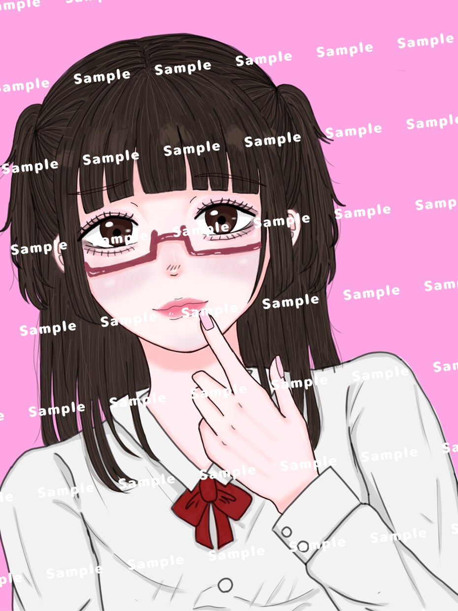 女の子のイラストを描きます お安く×手軽に×可愛いアイコン制作☆ イメージ4