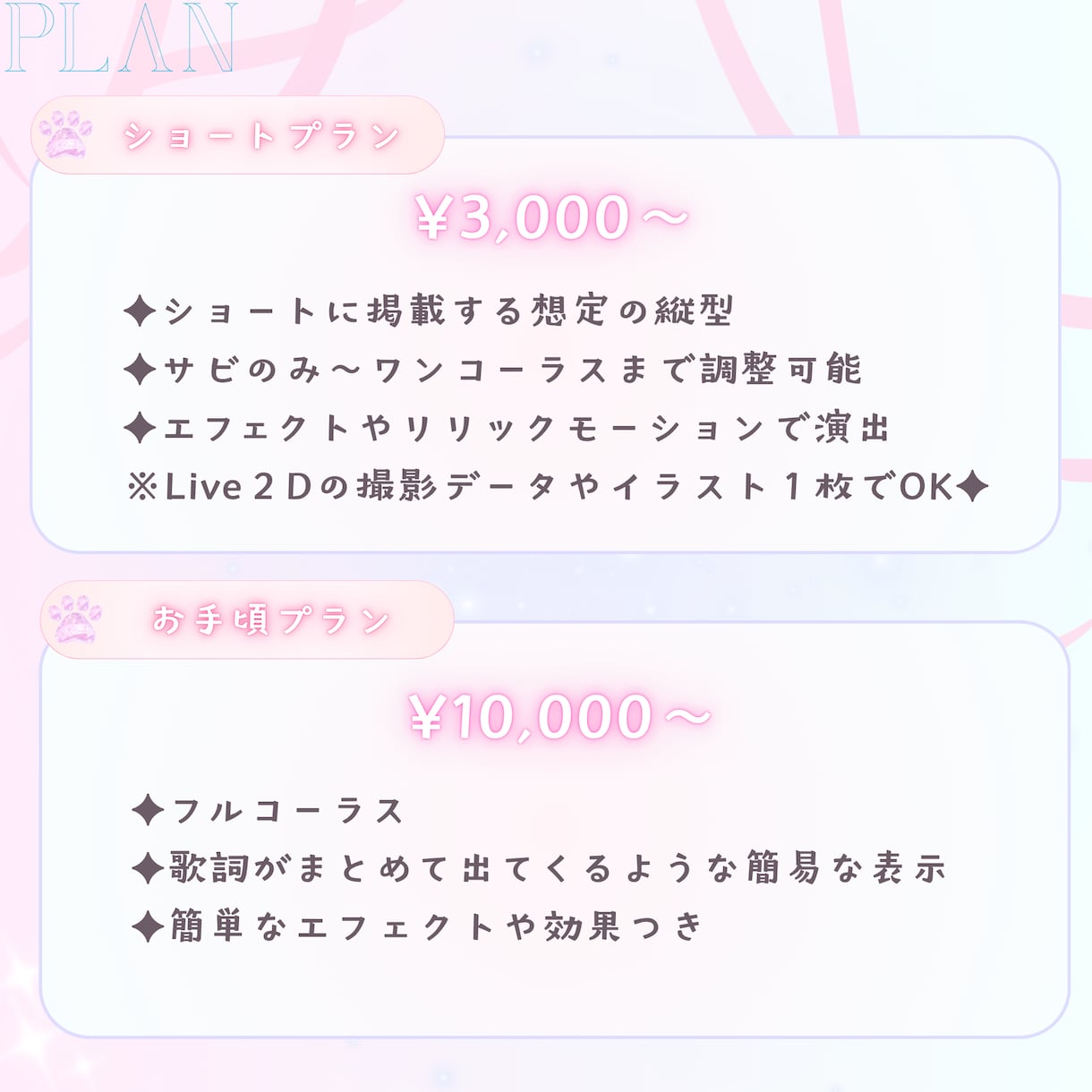 歌みたMV制作・オリ曲のMV制作します 音ハメや曲の雰囲気にあった演出が得意です！ イメージ2