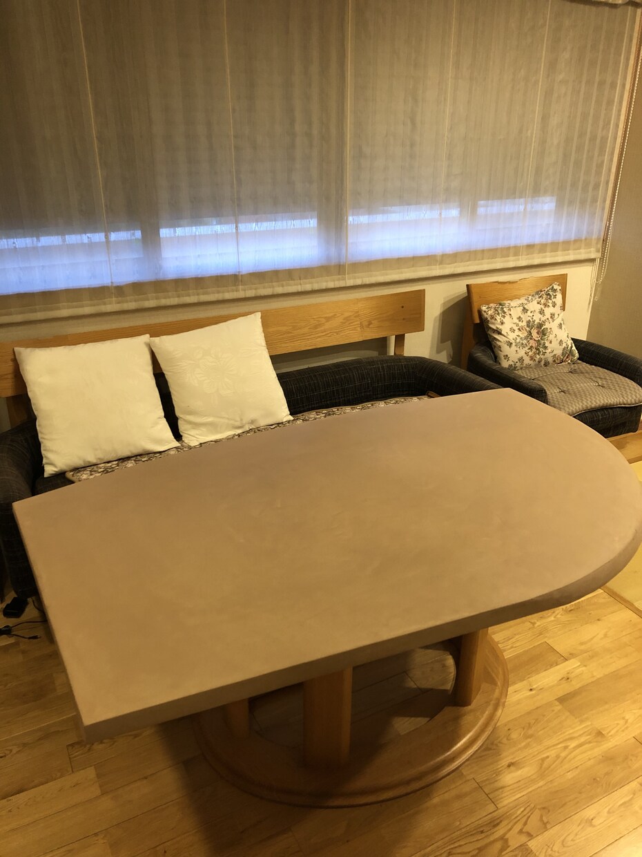 左官仕上げの家具お作り致します 特殊な左官材で仕上げるオーダーメイド家具お作り致します。 イメージ1