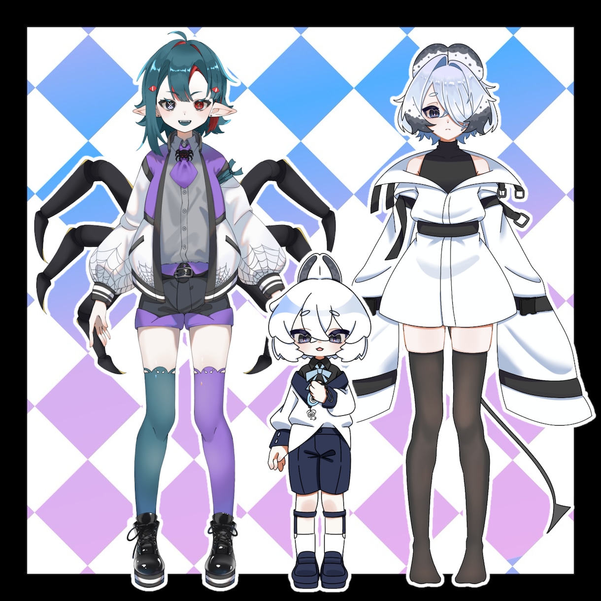 IRIAM・TRPG等の立ち絵制作します お得なセット割プランもあります イメージ6