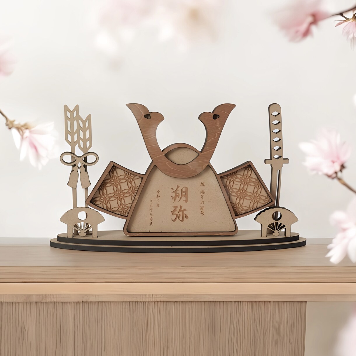 お子様用の木製名入り木札を作ります 端午の節句・こどもの日に向けた″あたたかいメモリアル商品″ イメージ10