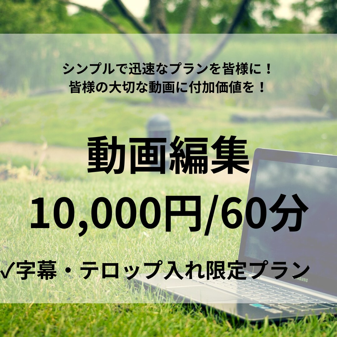 YouTube・PR動画に！！テロップ字幕入れます シンプルで迅速なプランを皆様に！大切な動画に付加価値を！ イメージ1
