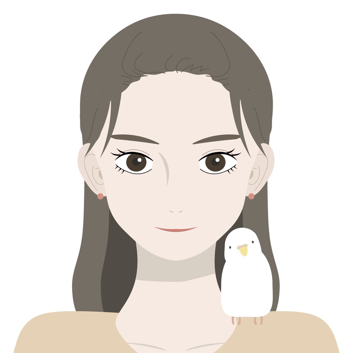 簡単なイラストを作成します 女性らしいテイストが得意です！ イメージ1