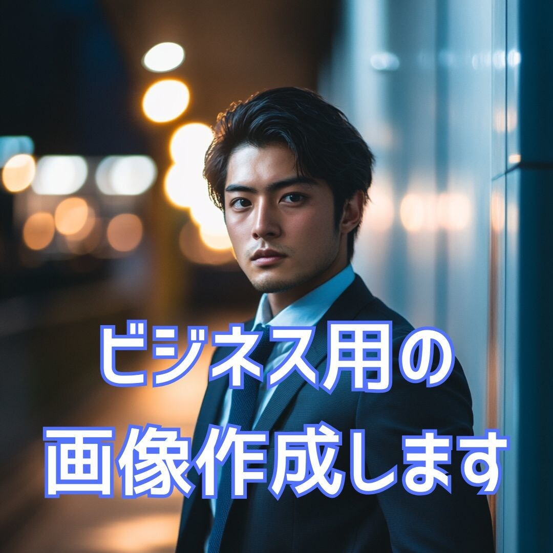 ビジネス用のAI画像を作成します 生成AIを用いた貴社だけのビジネス用画像を作成します。 イメージ1