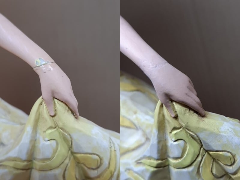 フィギュアのリペイント補修いたします 大切なお気に入りのフィギュアを修復します。 イメージ2