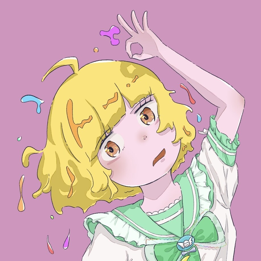 ちょっと個性的で可愛い女の子アイコン描きます 普通じゃ物足りない、個性的で可愛い目を引くアイコンを提供! イメージ6