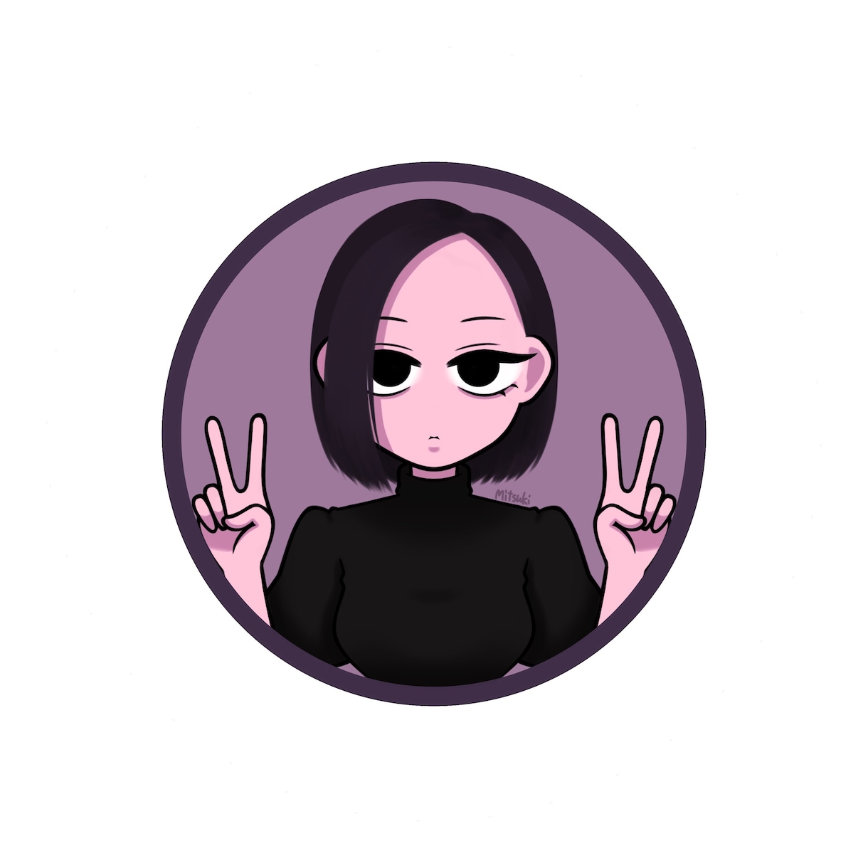 アイコンに使えるような絵を安く早く描きます ハッキリとした線で描く可愛い絵を安く早くお届け致します！！ イメージ2