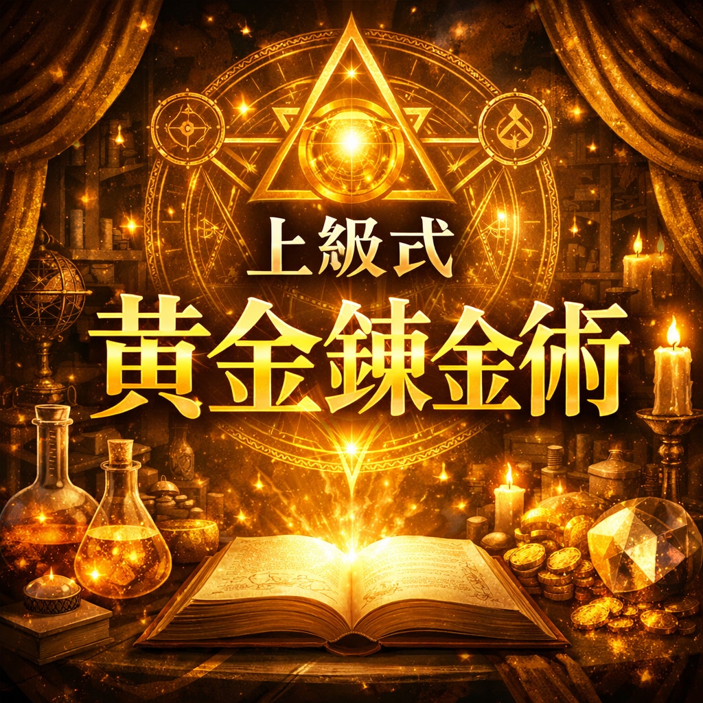 上級式黄金魔術 │ 金運を段違いに上昇させます 眠っている財運を、現実に巡らせる。 イメージ1