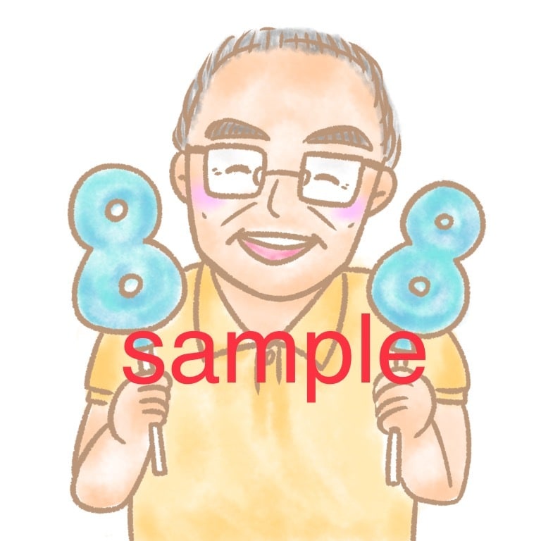 即日対応化★可愛い♡似顔絵描きます SNS・ブログ等のアイコンや挿絵等 ほんわか可愛いイラスト♪ イメージ6