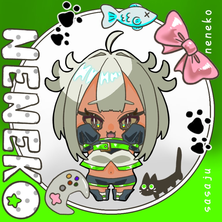 正方形シール風イラスト描きます ミニキャラと装飾を描きます。グッズ化OK！ イメージ2