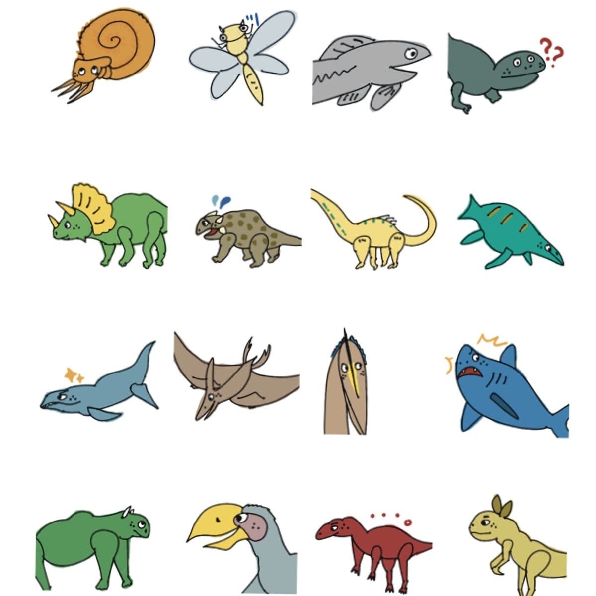 シンプルゆるかわLINEスタンプ作ります 身内ネタ大歓迎！あなただけのオリジナルスタンプ作りませんか？ イメージ6