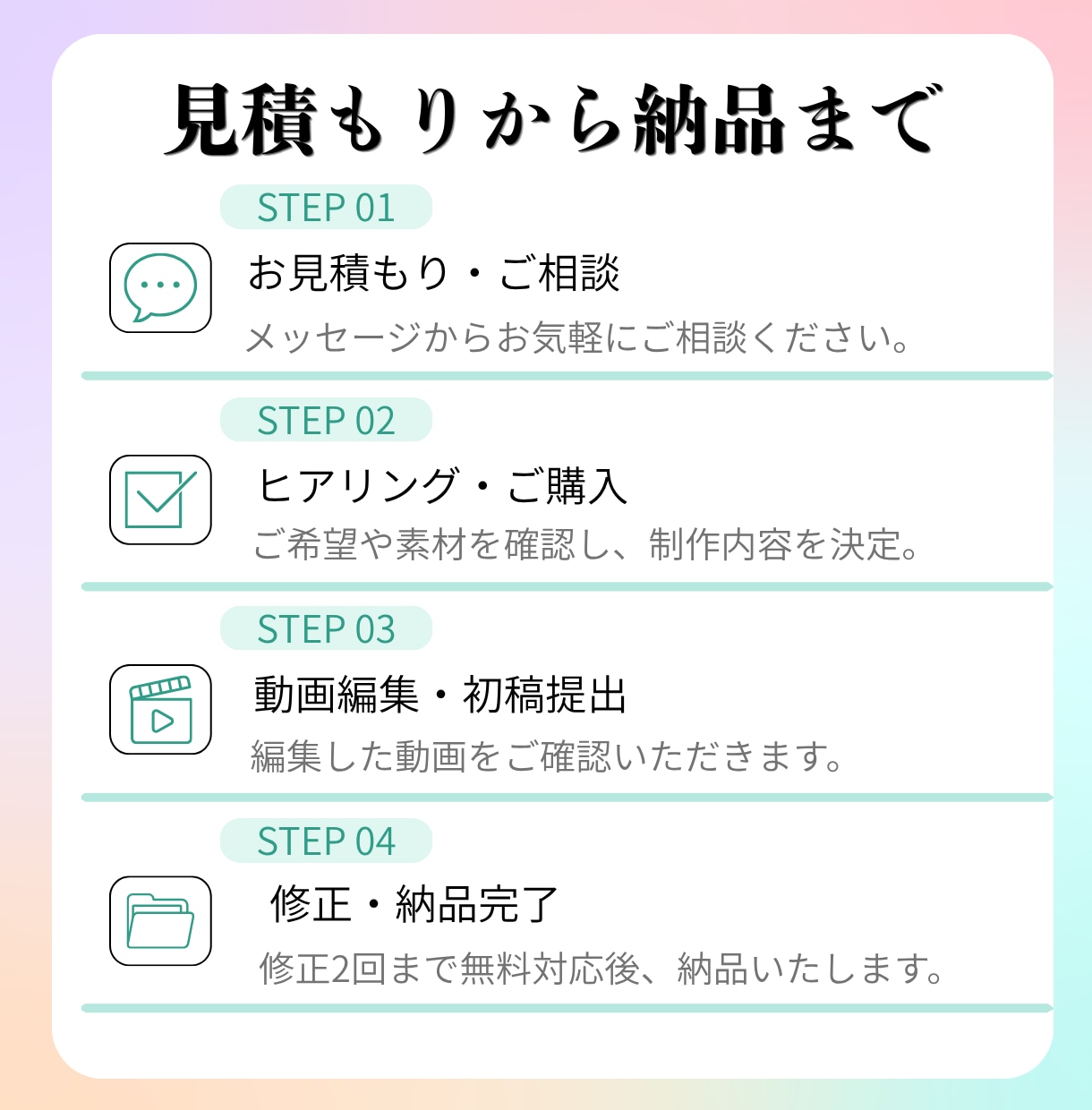 ショート動画編集｜TikTok・リール対応します 300本以上の実績！見やすくテンポの良い動画を制作 イメージ2