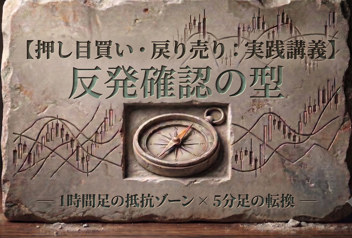 専業FXトレーダーの1Hデイトレ手法を伝授します 4Hでは遅いという声から生まれた1H×5Mの実践手法 イメージ1