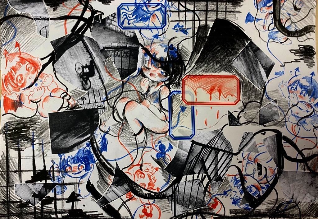 現役美大生があなただけの1枚絵を作成します 動画のサムネイルやMV等に使えるイラストを制作します。 イメージ2