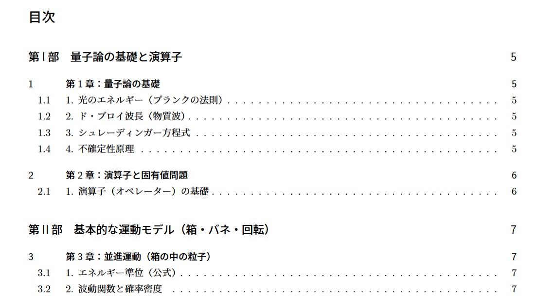 試験対策・講義レジュメをLaTeXで作成します 【灘・京大理系】LaTeXによる美しい試験・講義資料を作成！ イメージ1