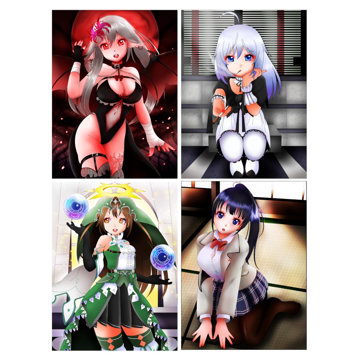 バッジのような立体的で、個性的なアイコンを描きます アイコンや一枚絵の作成！個性的で特徴的だと高い評価を獲得！！ イメージ8