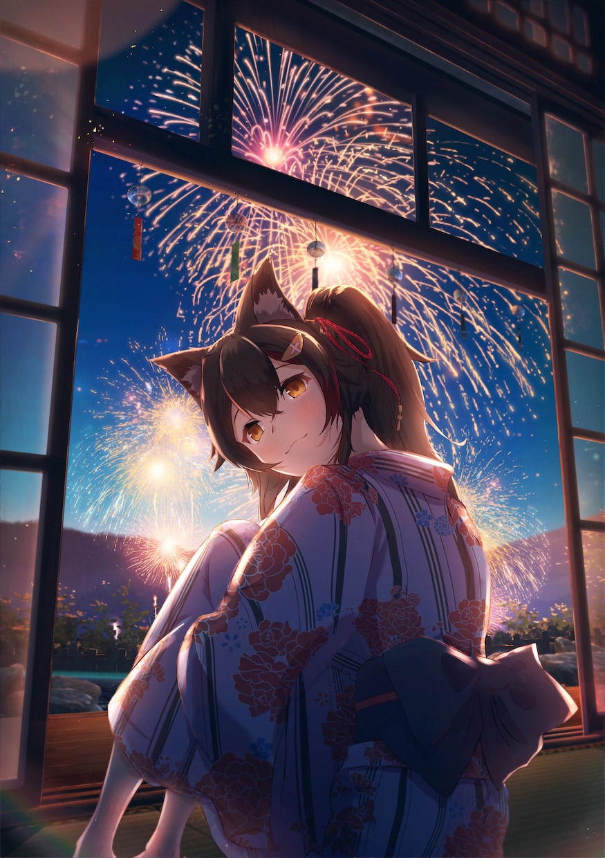 幻想的で魅力的な一枚絵や背景イラストを制作致します MVやサムネイル、配信用背景や装画など対応可能です！ イメージ7