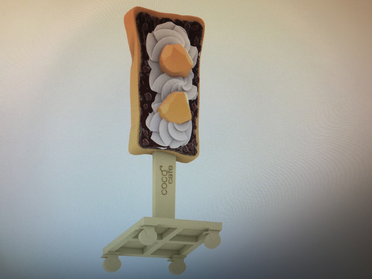 食品サンプルデータつくります はじめまして美術造形を得意とする3Dデザイナーです イメージ3