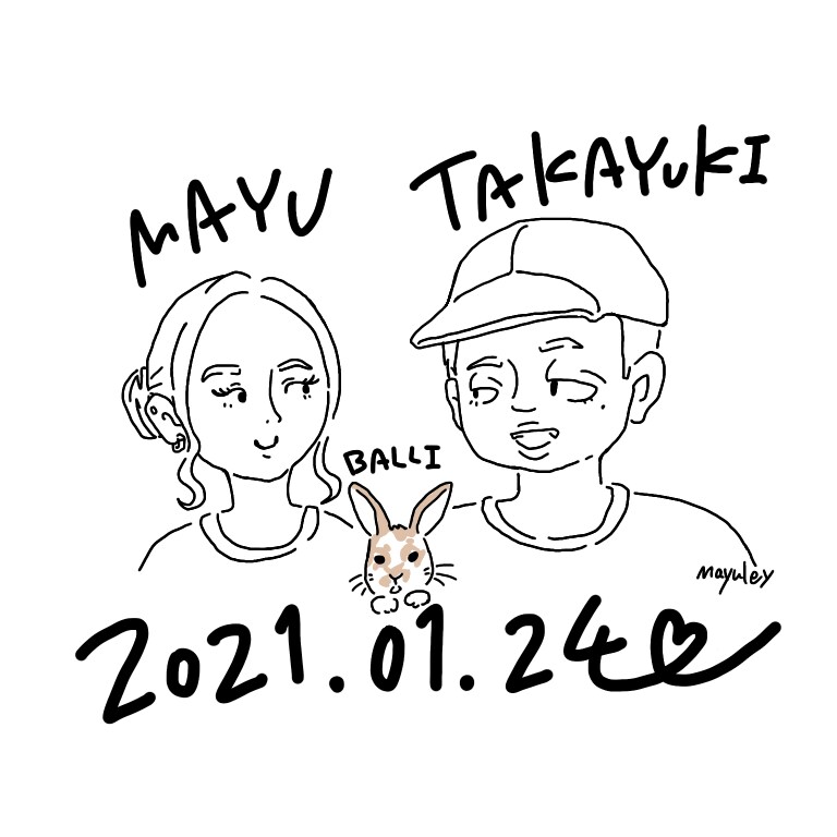 お祝いに！結婚祝いやSNSのアイコン承ります デフォルメ似顔絵承ります！プレゼントやアイコンに✩.*˚ イメージ3