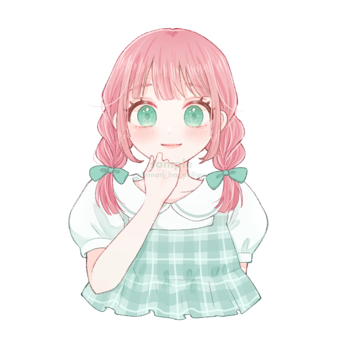ふんわり可愛いアイコンを描きます 優しい雰囲気で制作します♪各種SNSなどにどうぞ イメージ6