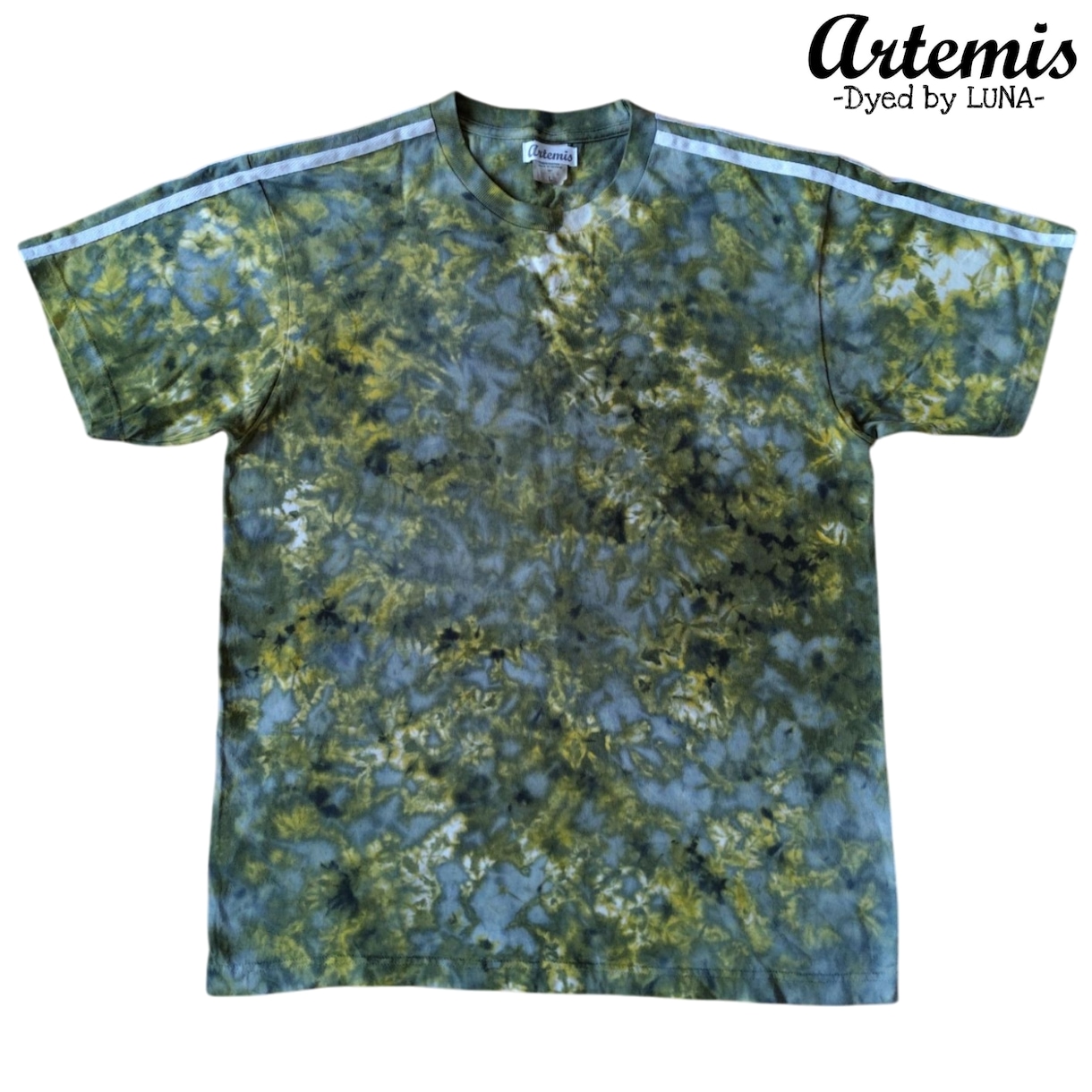 サイドライン付タイダイ染めTシャツを作ります 自分の好きな色で世界で一枚だけのTシャツを作りませんか？ イメージ3