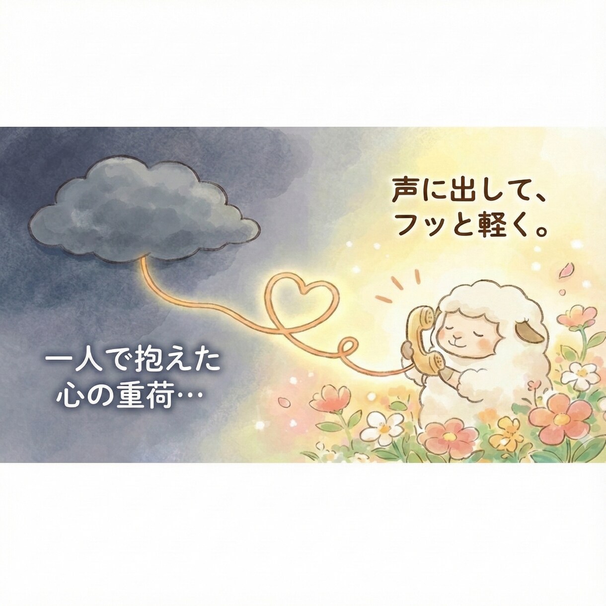 公認心理師が不登校の不安を電話で聴きます 通信制高校や進路の悩み、心の重荷を優しく解きます イメージ3
