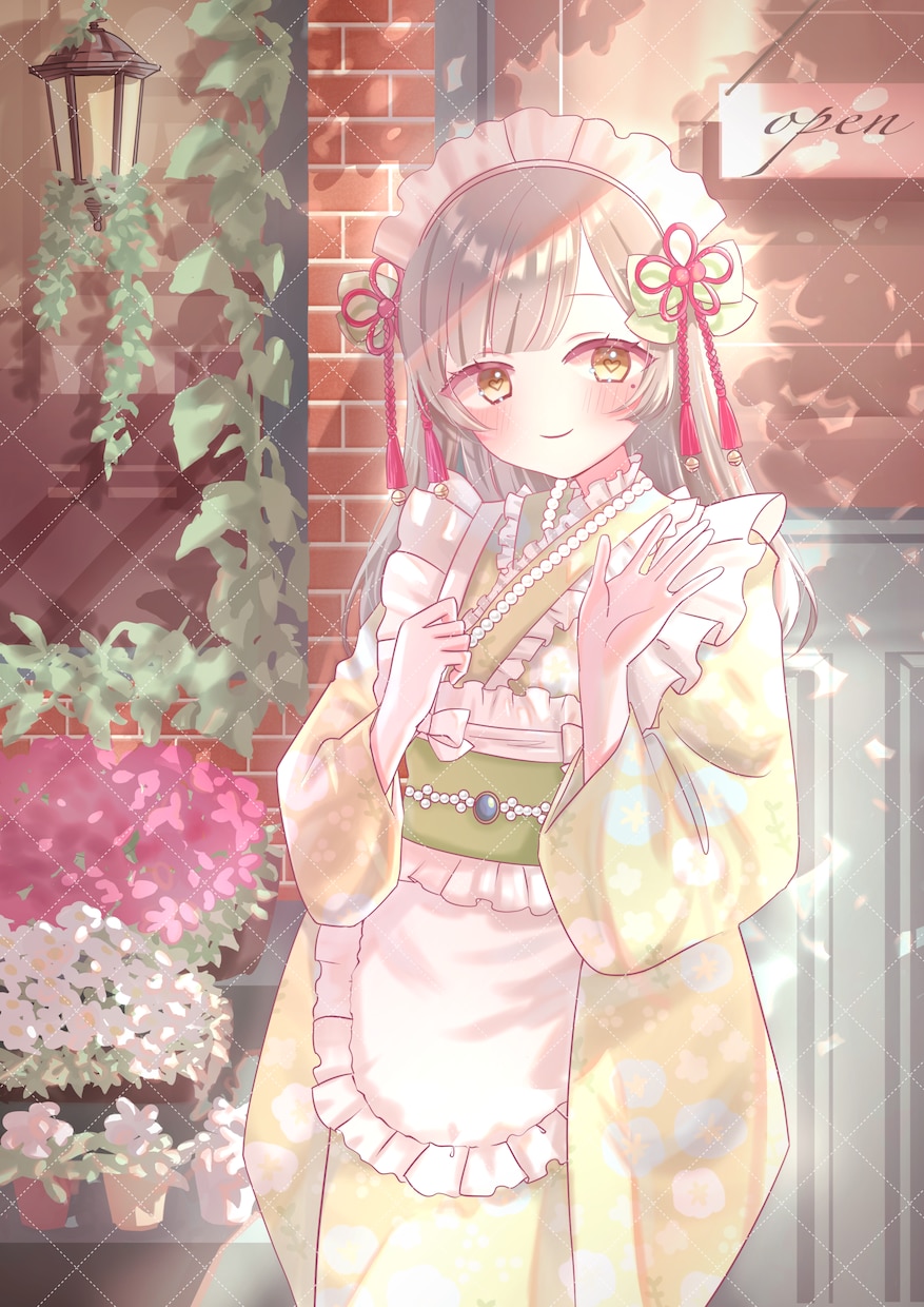 商用利用込❁⃘ふんわり可愛いイラスト描きます 無料であなただけのカワイイ衣装デザインします（ご希望者のみ) イメージ7