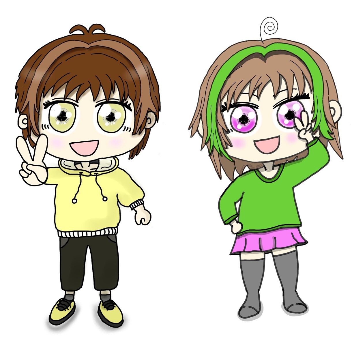 かわいいキャラクターにディフォルメいたします かわいいタッチでイラストを作成 イメージ5