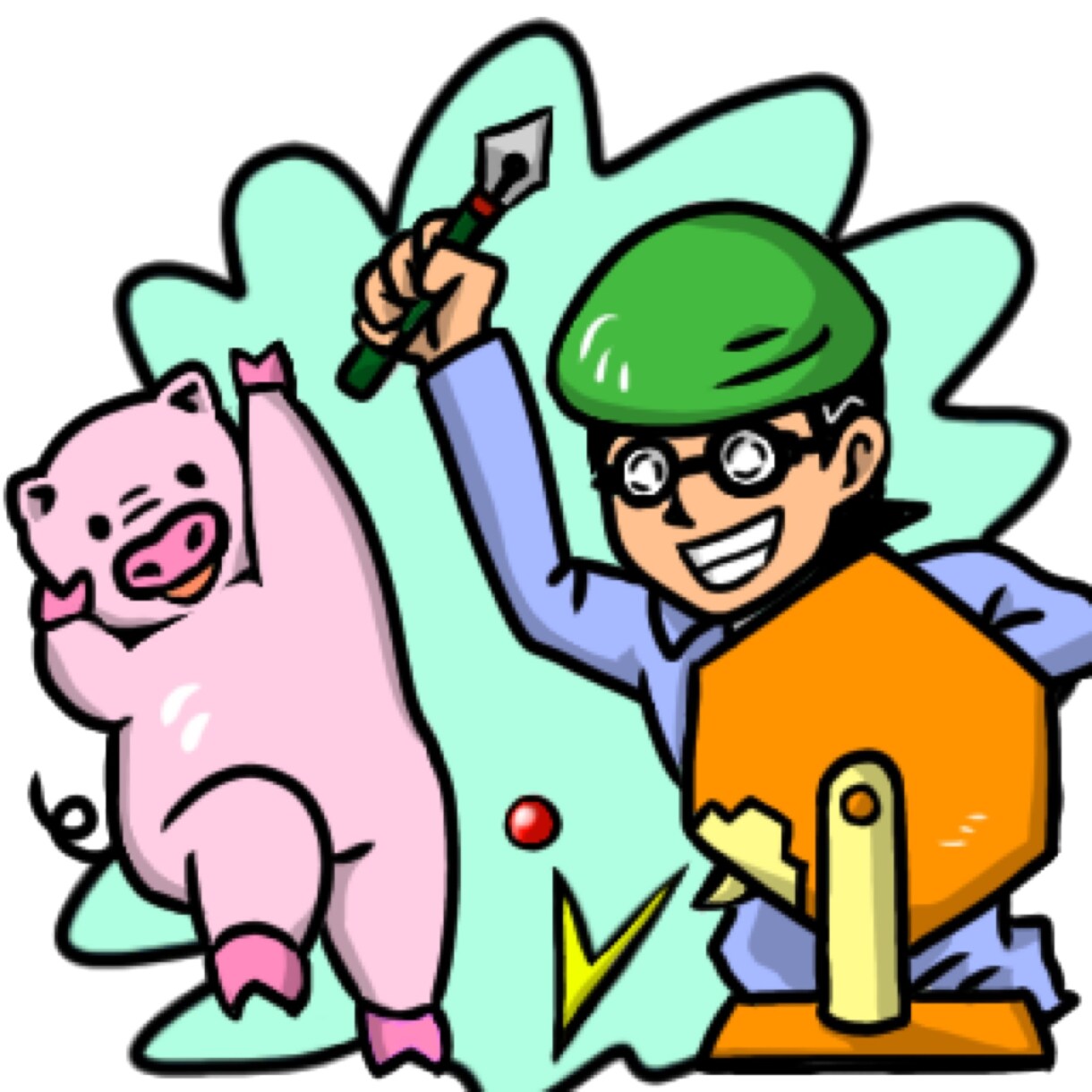 ポップなイラストをパソコンで制作します 自分だけのオリジナルキャラクターをあなたに♬ イメージ7