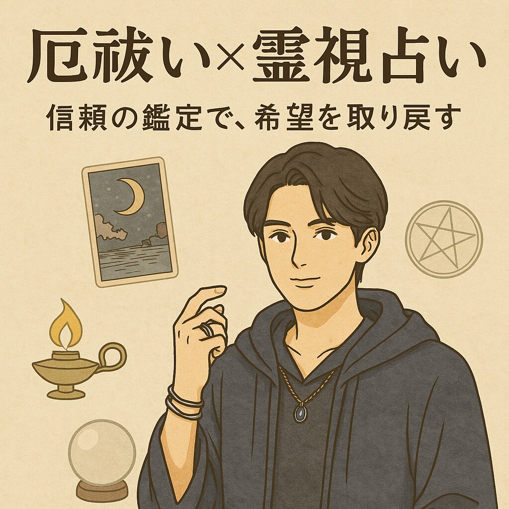 不運続きのあなたへ連続祈願します 見えない不運の連鎖を断ち切る、特別な祈願と占い イメージ1