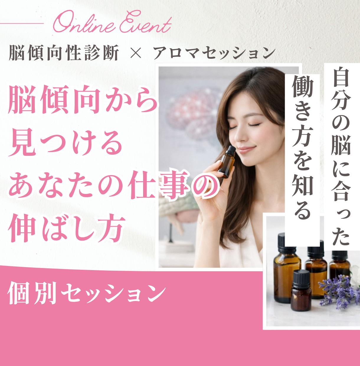 脳タイプ診断で仕事の悩みを整理します 思考のクセを知り、働き方を整える個別相談 イメージ1