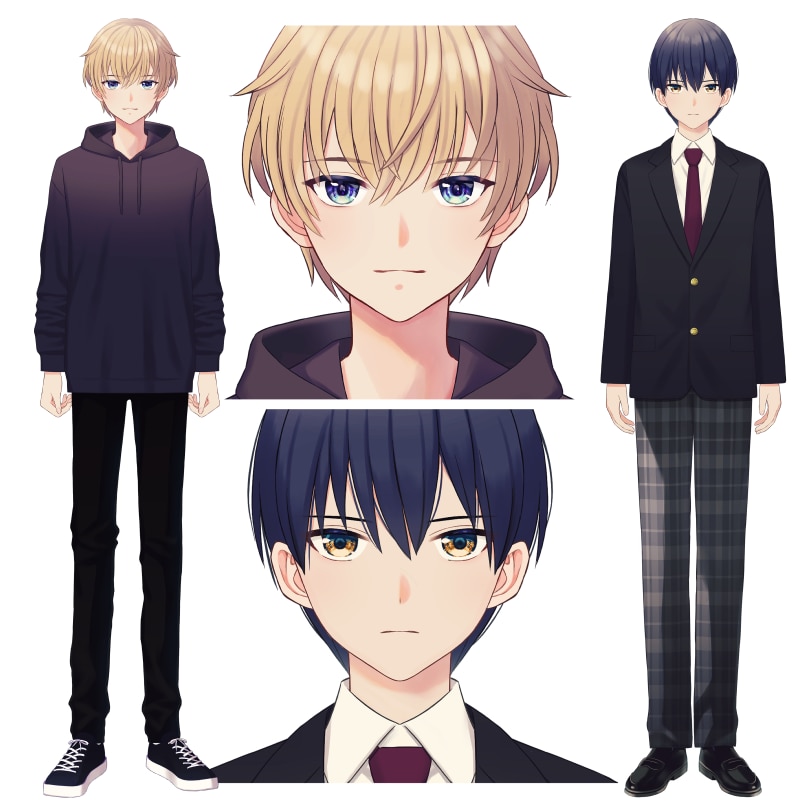 Vtuber、TRPG用立ち絵制作致します Live2Dパーツ分け、キャラクターデザインも イメージ6
